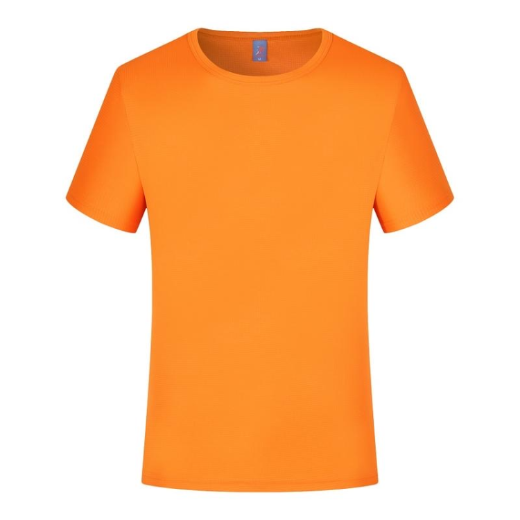 Custom-made short-sleeved work clothes for summer, quick-drying and breathable sportswear, advertising T-shirts, men's and women's factory uniforms with printed logos Application Scenario