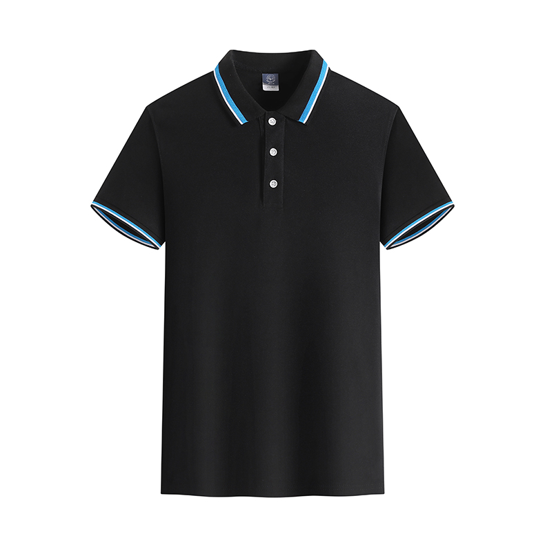 Solid-color cotton lapel short-sleeved men's and women's white work clothes, cultural shirts, printed advertising shirts, logo embroidery customization Application Scenario