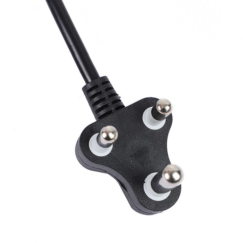 Wholesale 110-240V conversion cable, Small South African brand tail power cord, exclusive supply for foreign trade, power cord manufacturer direct supply Specification image