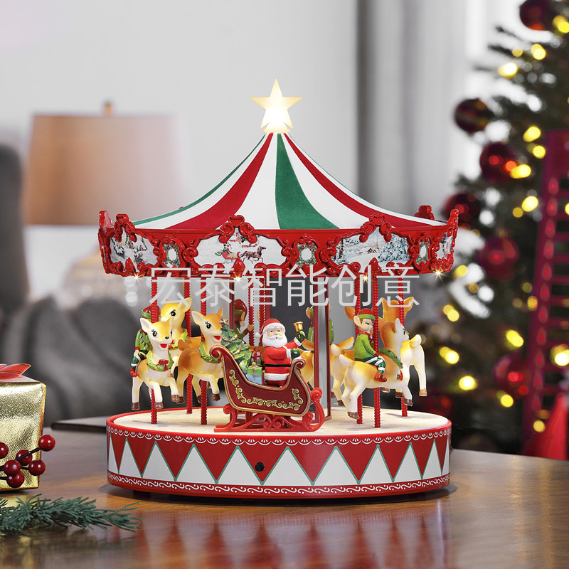 Traditional Horse Rides Christmas Decorations Christmas Gifts Christmas Decorations Christmas Music Box