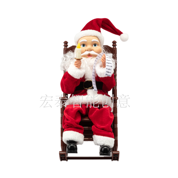 Rocking Chair Husband Christmas Craft Display Christmas Gifts Christmas Decorations Santa Claus Christmas Toys Christmas Pendants