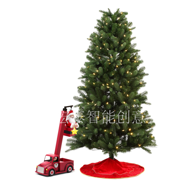 Christmas Items Lift Elf Car Christmas Decorations Christmas Gifts Christmas Decorations Christmas Music Box Electric Christmas Gifts Children's Toys details Picture