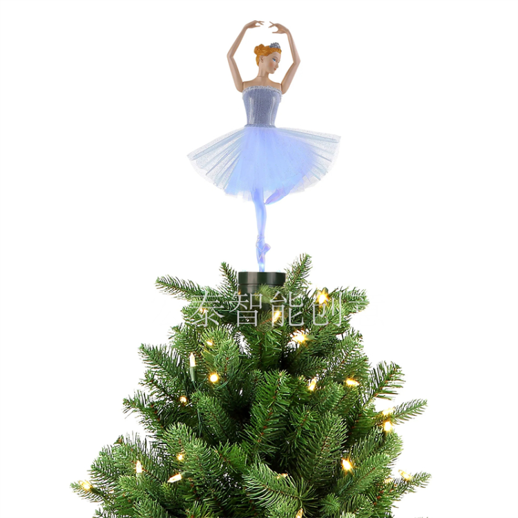 Treetop Star Ballerina Girl Christmas items Ornaments Christmas Gifts Christmas decorations Christmas music box Electric Christmas gifts Children's toys Application Scenario