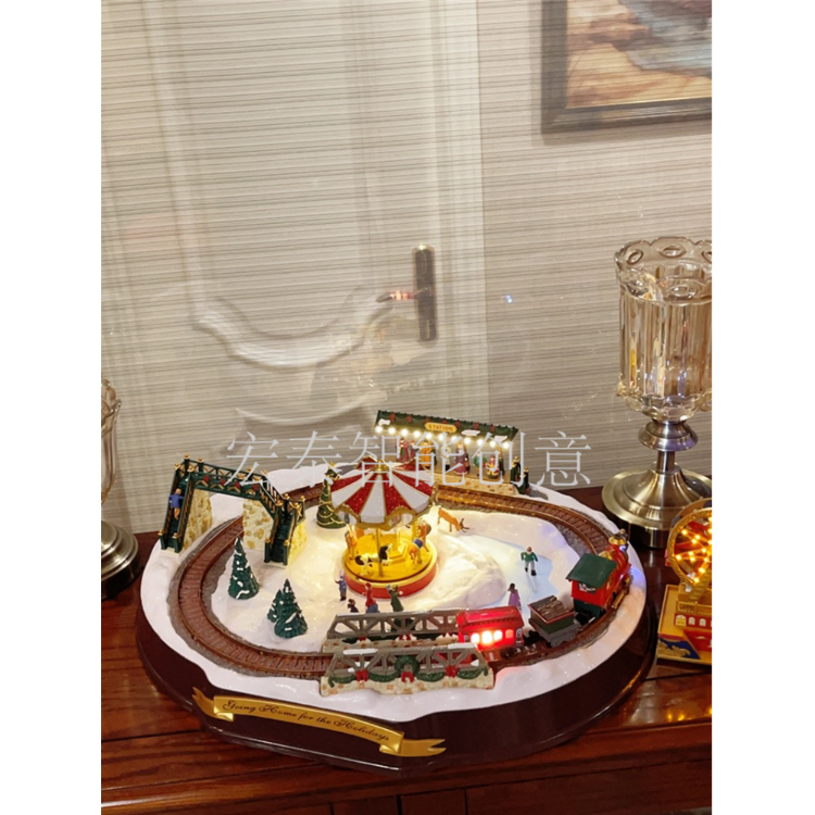 Train Electric Toys Christmas Ornaments Christmas Gifts Christmas Decorations Christmas Music Box