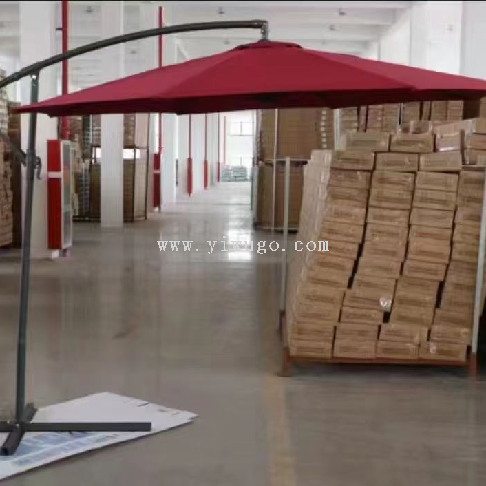 遮阳伞户外庭院伞罗马伞院子花园室外摆摊户外伞庭院太阳伞香蕉伞产品图