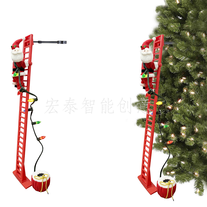 Ladder Snowman Christmas Items Santa Claus Christmas Ornaments Christmas Gifts Christmas Decorations Christmas Music Box Electric Christmas Gifts Children's Toys