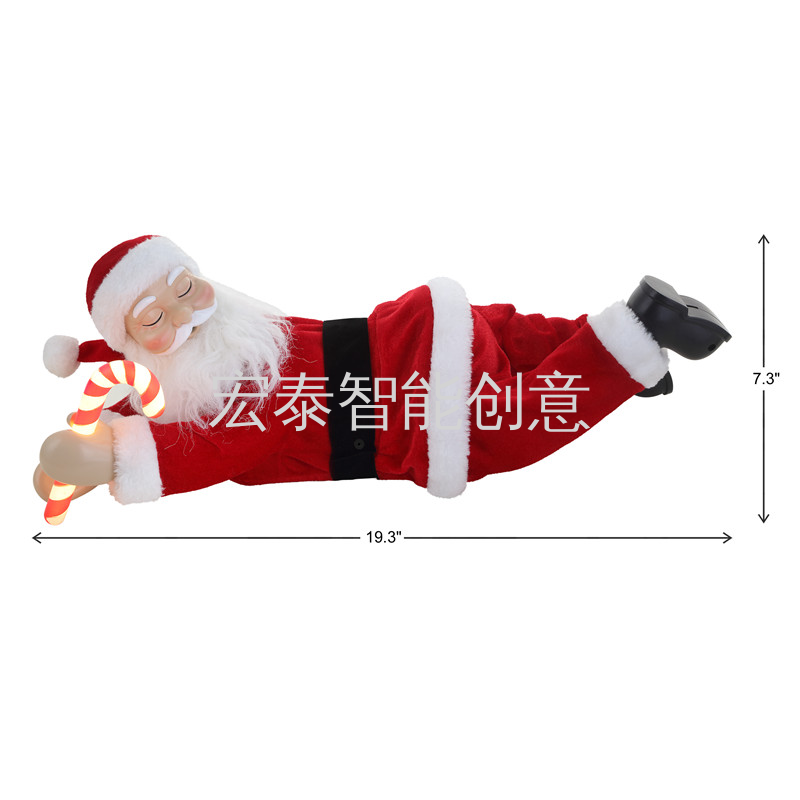 Sleeping Position Husband Christmas Supplies Christmas Christmas Ornaments Christmas Gifts Christmas Decorations Christmas Toys Father Christmas Plush Toys Children's Toys Electric Santa Application Scenario