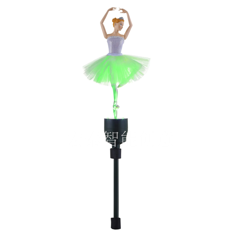 Treetop Star Ballerina Girl Christmas items Ornaments Christmas Gifts Christmas decorations Christmas music box Electric Christmas gifts Children's toys Specification drawing