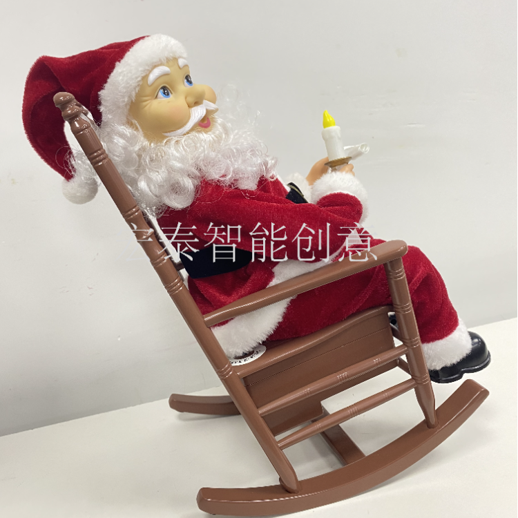 Rocking Chair Husband Christmas Craft Display Christmas Gifts Christmas Decorations Santa Claus Christmas Toys Christmas Pendants Item Picture