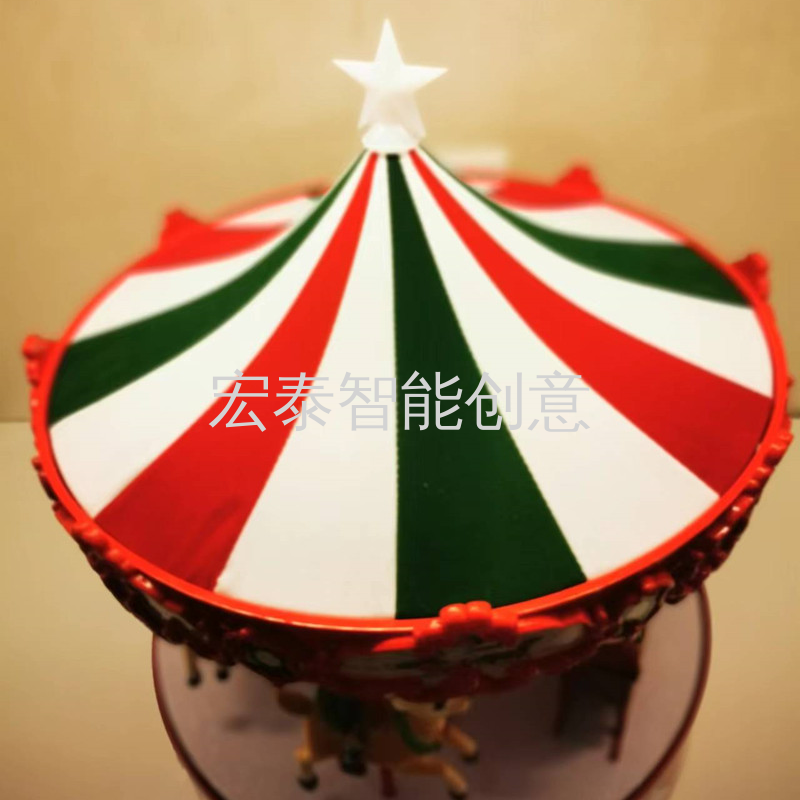Traditional Horse Rides Christmas Decorations Christmas Gifts Christmas Decorations Christmas Music Box Application Scenario