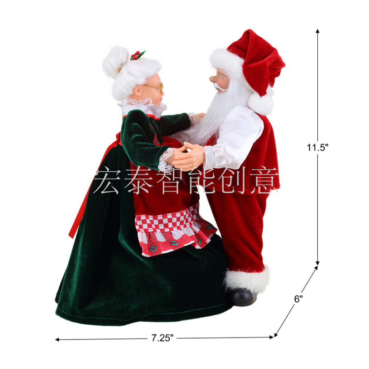 Dancing old man Christmas decorations Christmas gifts Christmas decorations Christmas toys Christmas crafts toys Item Picture