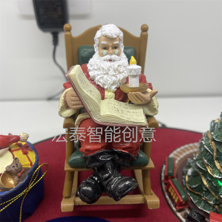 Christmas Gifts Reading Husband Magic Stick Creative Music Box Christmas Ornaments Christmas Craft Christmas Ornaments Music Box Electric Toys Application Scenario