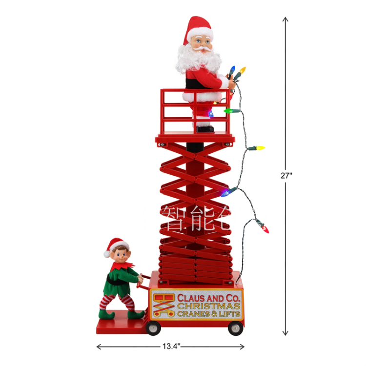 Christmas Lift Truck Engineering Car Christmas Supplies Christmas Ornaments Christmas Gifts Christmas Decorations Christmas Toys Application Scenario