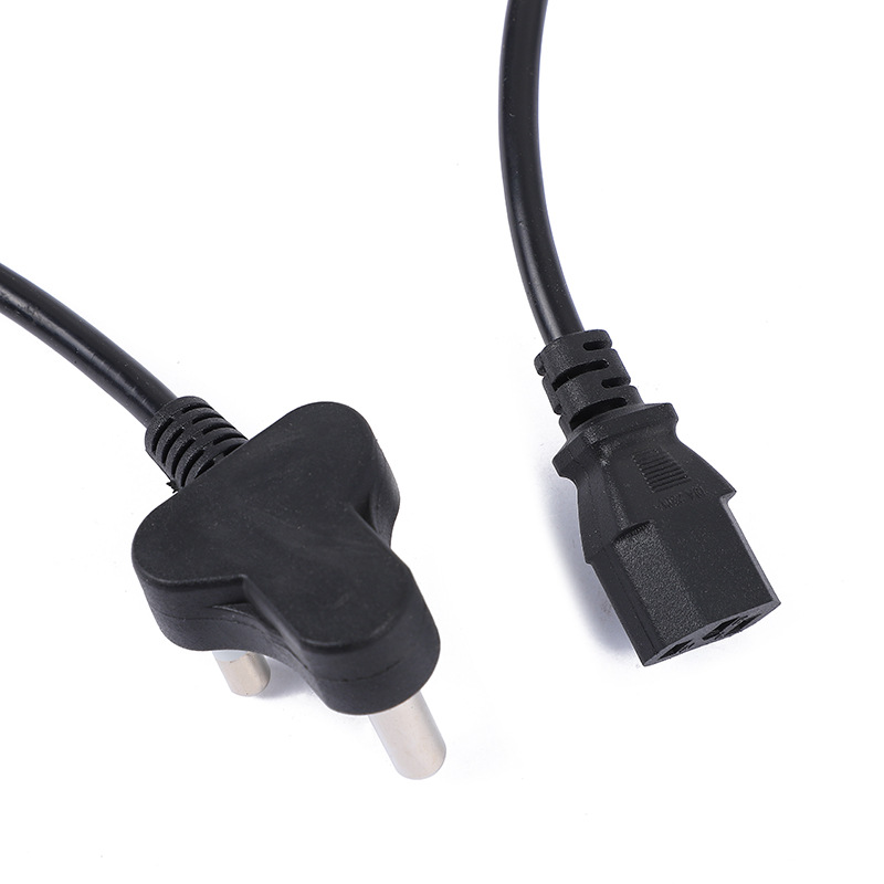 Wholesale 110-240V conversion cable, Small South African brand tail power cord, exclusive supply for foreign trade, power cord manufacturer direct supply details Picture