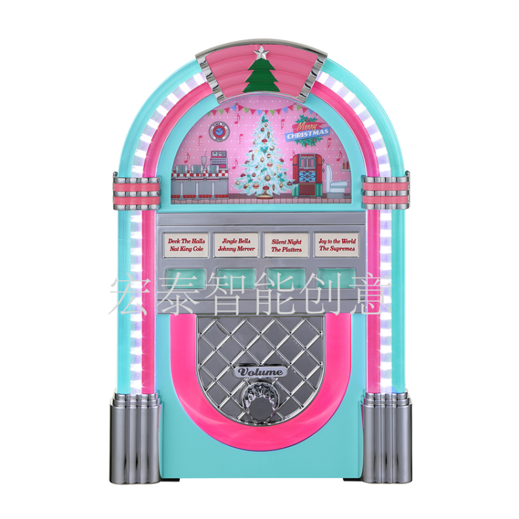 Jukebox, Christmas supplies, ornaments, Christmas gifts, Christmas electronic toys, Christmas music boxes Application Scenario