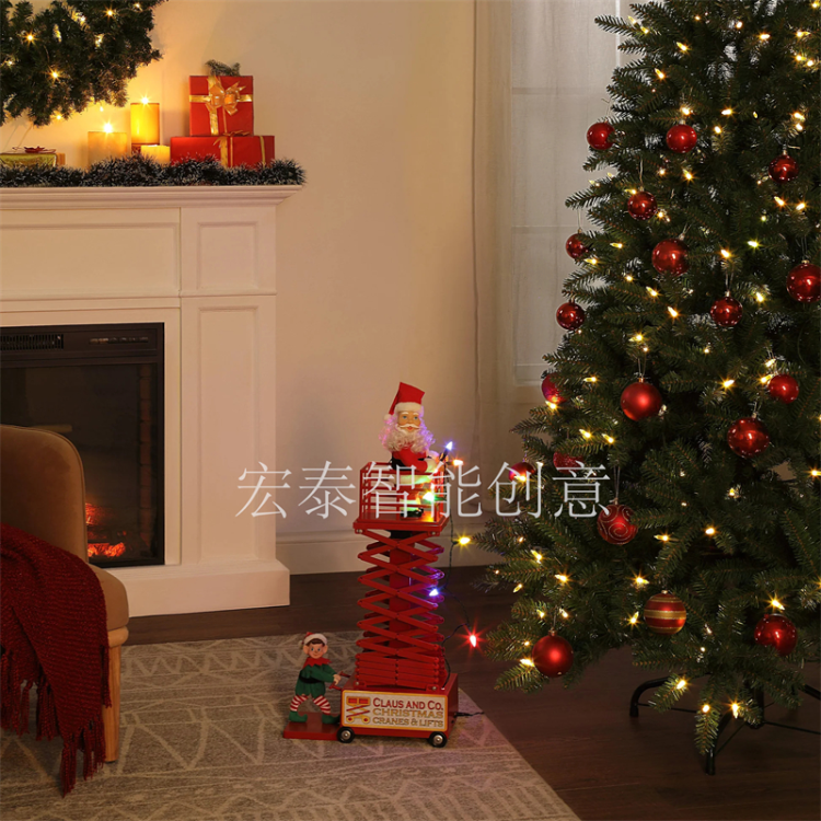 Christmas Lift Truck Engineering Car Christmas Supplies Christmas Ornaments Christmas Gifts Christmas Decorations Christmas Toys