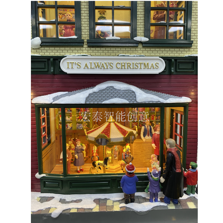 Christmas House Music box Christmas decorations Christmas gifts Christmas music box Application Scenario