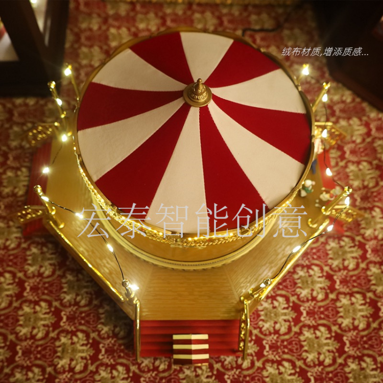 Christmas Circus Carousel Christmas Ornaments Christmas Gifts Christmas Decorations Christmas Music Box Christmas Toys details Picture