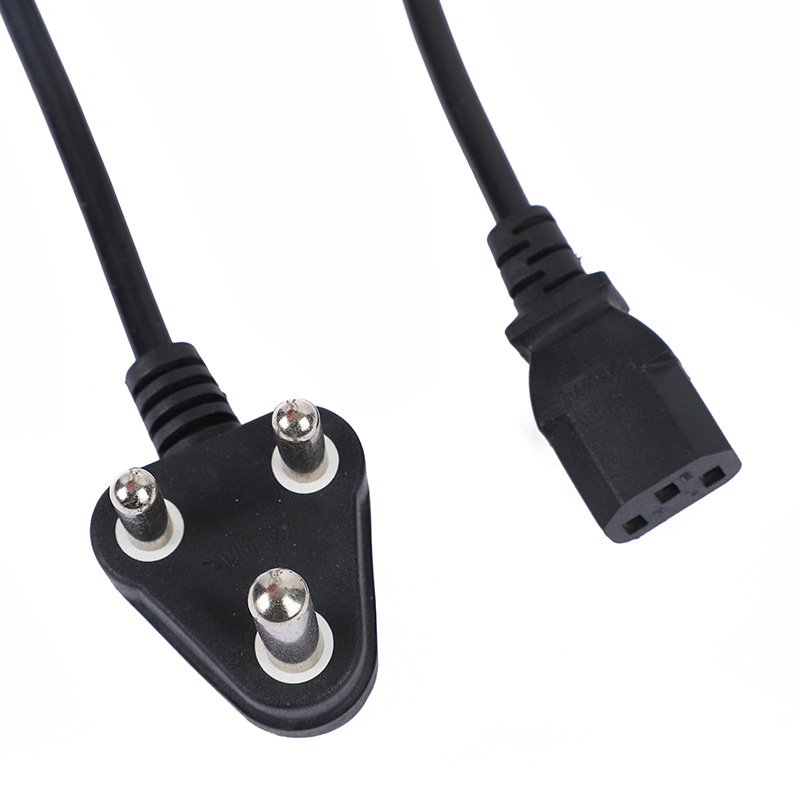 Factory wholesale power cords, computer cases, printer power cords, and power cords from South Africa details Picture