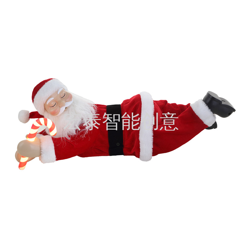 Sleeping Position Husband Christmas Supplies Christmas Christmas Ornaments Christmas Gifts Christmas Decorations Christmas Toys Father Christmas Plush Toys Children's Toys Electric Santa