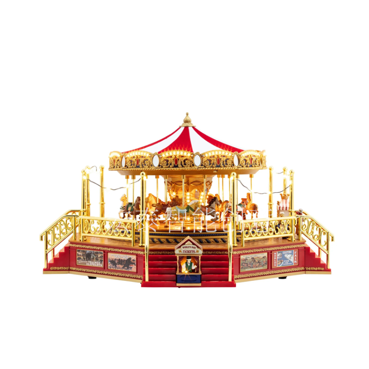 Christmas Circus Carousel Christmas Ornaments Christmas Gifts Christmas Decorations Christmas Music Box Christmas Toys Item Picture