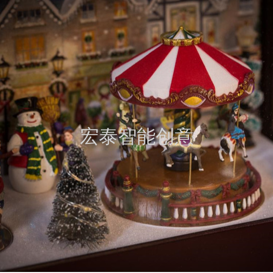 Rectangular Music Box Christmas Supplies Christmas Decorations Christmas Gifts Christmas Decorations Music Box Christmas Crafts Specification drawing