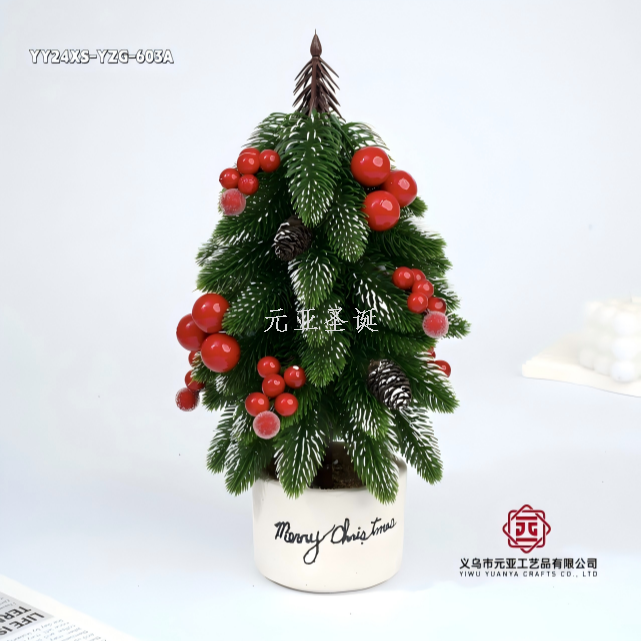 New Christmas handicrafts, table trees, Christmas trees, festival decorations, factory direct sales, available in large quantities at reasonable prices, 30cm