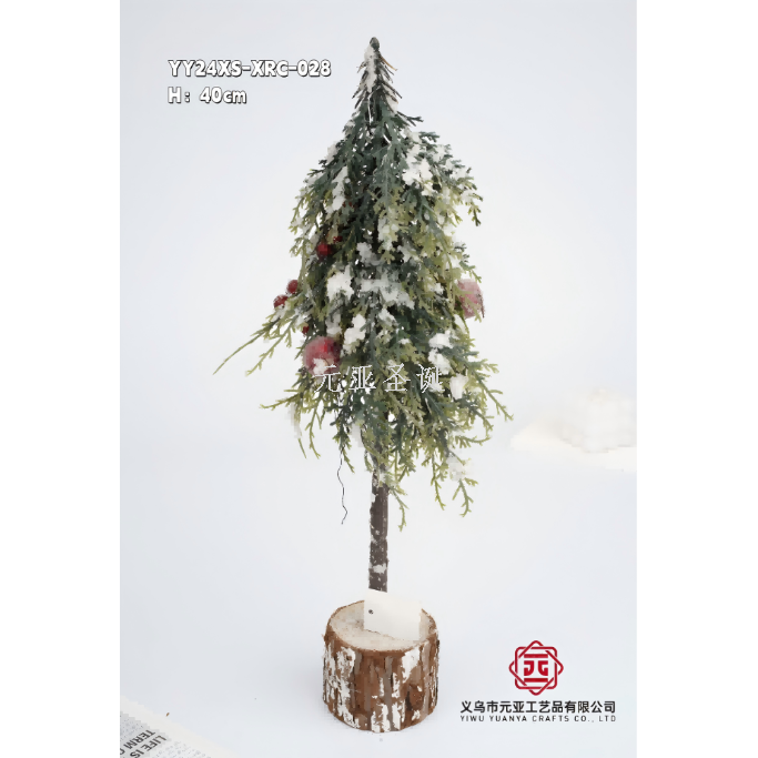 New Christmas handicrafts, festive table trees, 40cm Christmas tree ornaments, factory direct sales, available in large quantities at reasonable prices