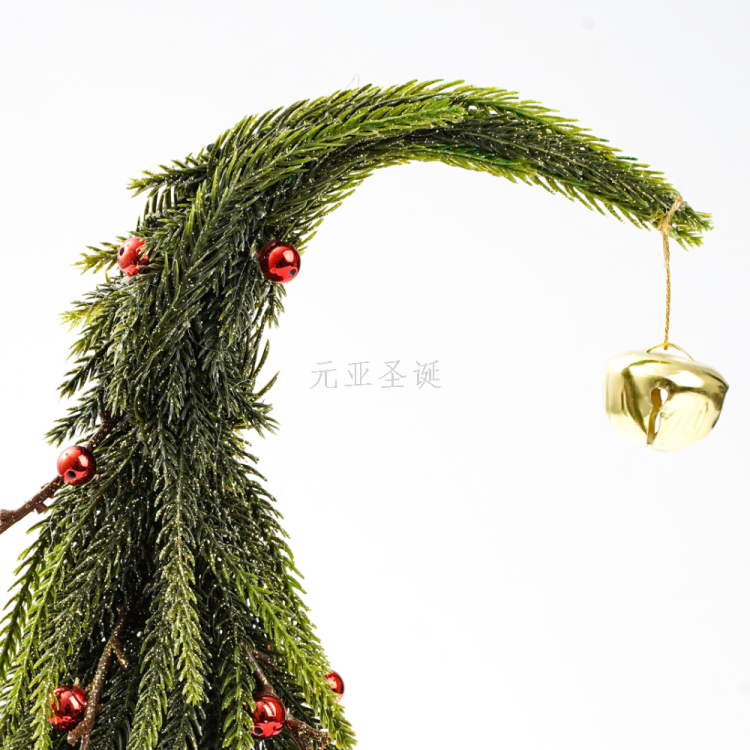 Christmas tree handicrafts, festival table, small tree, 35cm, table ornaments, factory direct sales, quantity and price