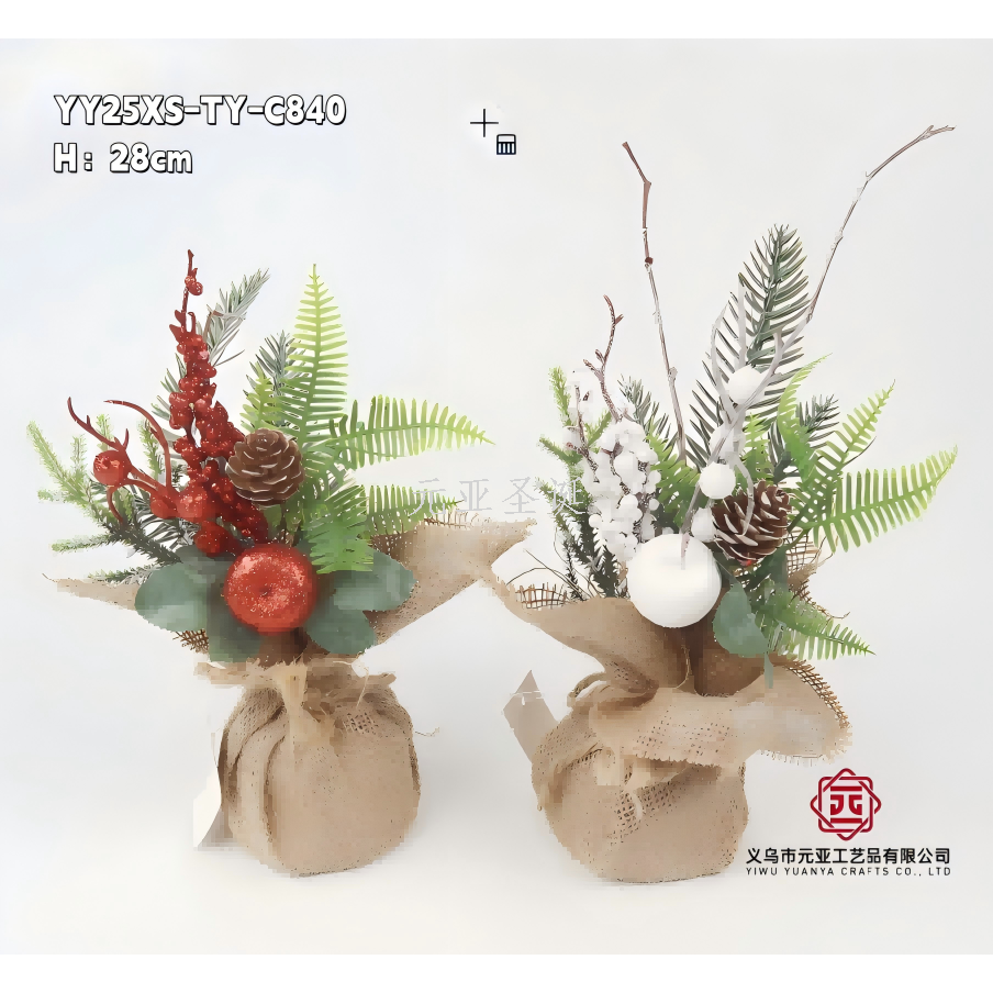 New Christmas handicrafts, festive table trees, 28cm Christmas tree ornaments, factory direct sales, available in large quantities at reasonable prices