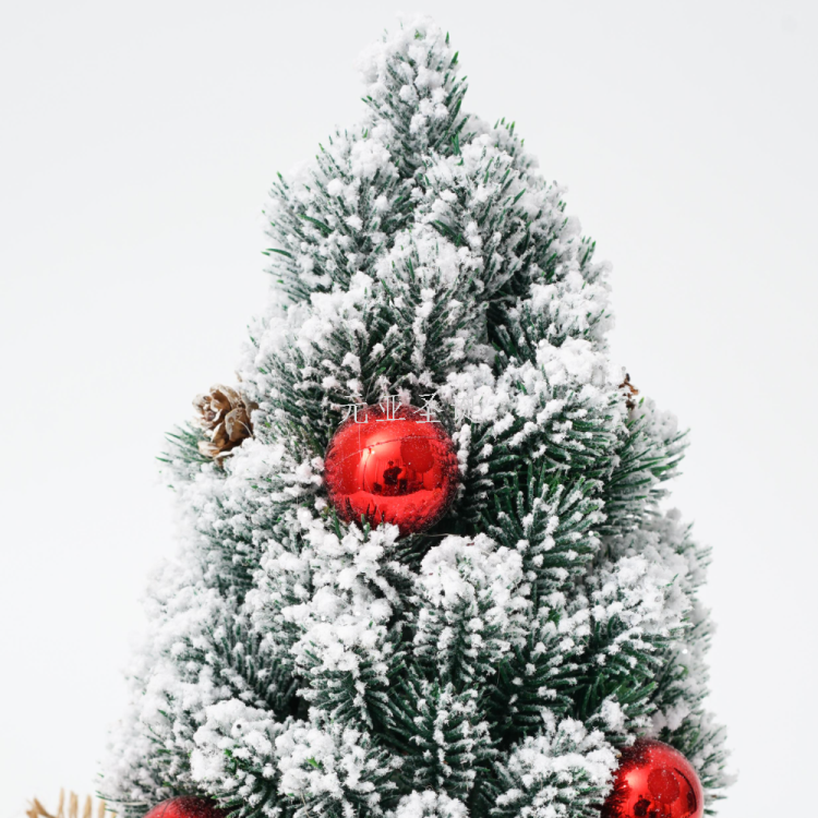New Christmas tree handicrafts, festival table, small tree 30cm, table ornaments, factory direct sales, available in large quantities at reasonable prices