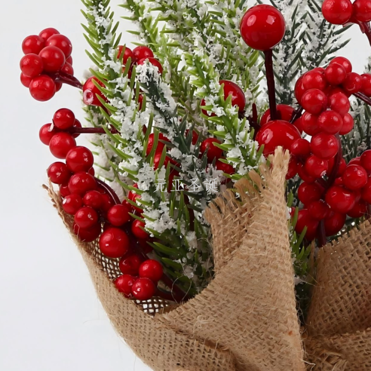 Christmas handicrafts, festive table trees, 32cm Christmas tree ornaments, factory direct sales, available in large quantities at reasonable prices details Picture
