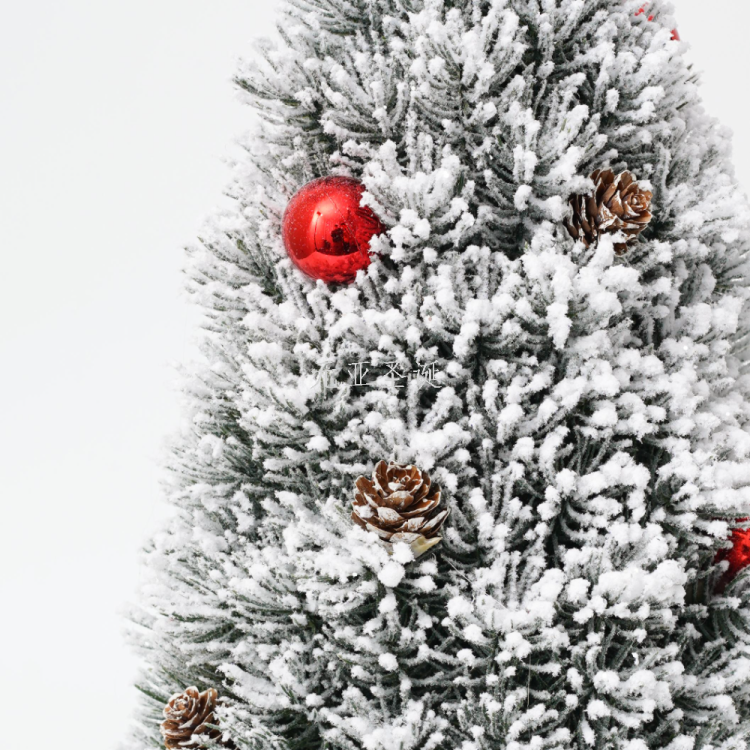 Christmas tree handicrafts, festival table, small tree, 45cm, table ornaments, factory direct sales, quantity and price details Picture