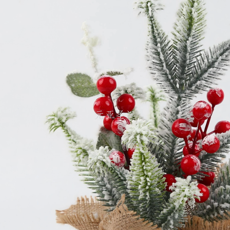 Christmas handicrafts, festive table trees, 32cm Christmas tree ornaments, factory direct sales, available in large quantities at reasonable prices details Picture