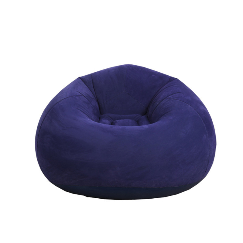 Wholesale of flocked inflatable lazy football sofas, small-sized home single-person sofas, and leisure and entertainment stools in stock Application Scenario