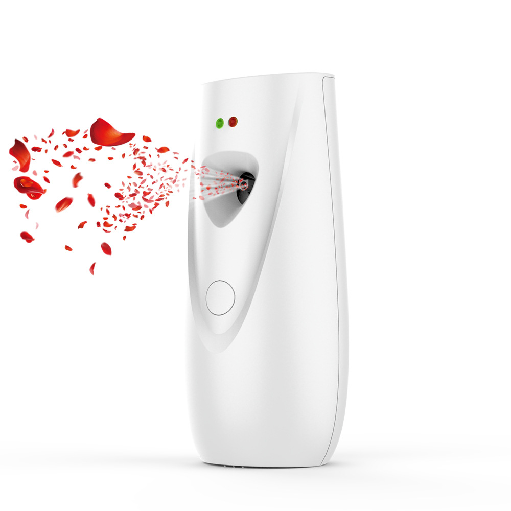 Automatic fragrance dispensers for removing odors in hotel, home and commercial bathrooms Item Picture