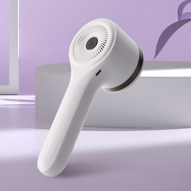 A new portable electric handheld hairball trimmer for home use, a portable charging tool for removing hairballs from sweaters, and a hair shaver details Picture