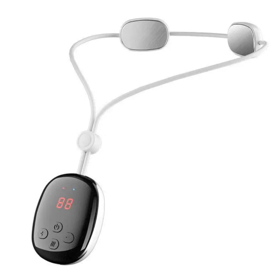 Cervical massager pendant, intelligent neck protection device, shoulder and neck massager, electric pulse neck hanging, portable for unblocking the spine Application Scenario