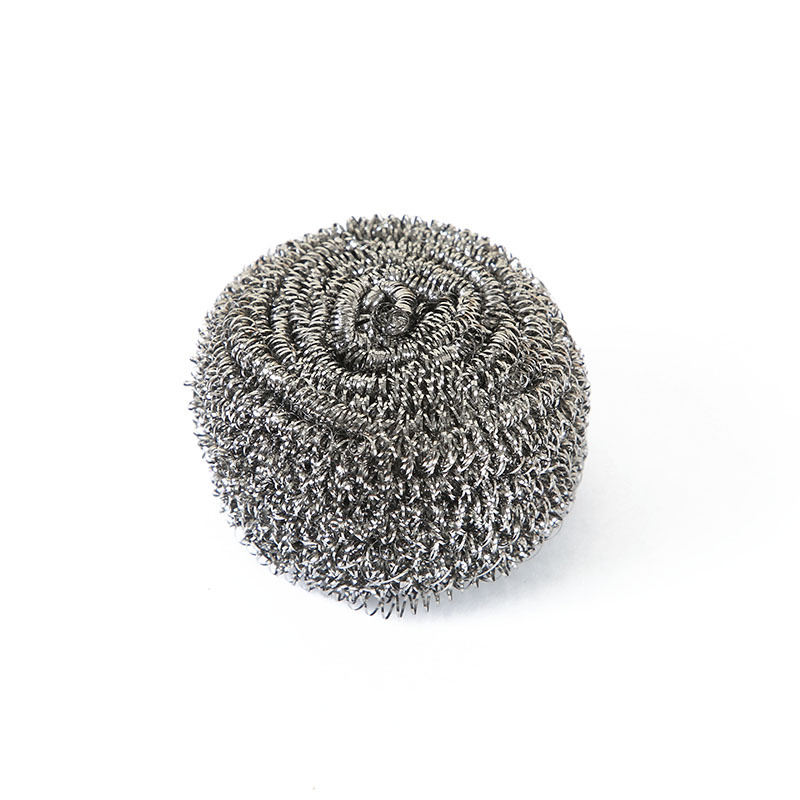 Customized wholesale kitchen cleaning balls, stainless steel wool balls for removing stains from stoves, no damage to POTS, and custom-made dishwashing and cleaning brushes Application Scenario