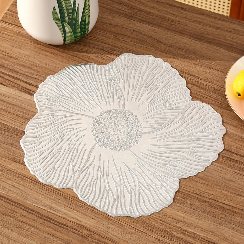 وقهوة فاخرة من طراز PVC المسطحة عبر الحدود وعازلة للكافيتريا details Picture