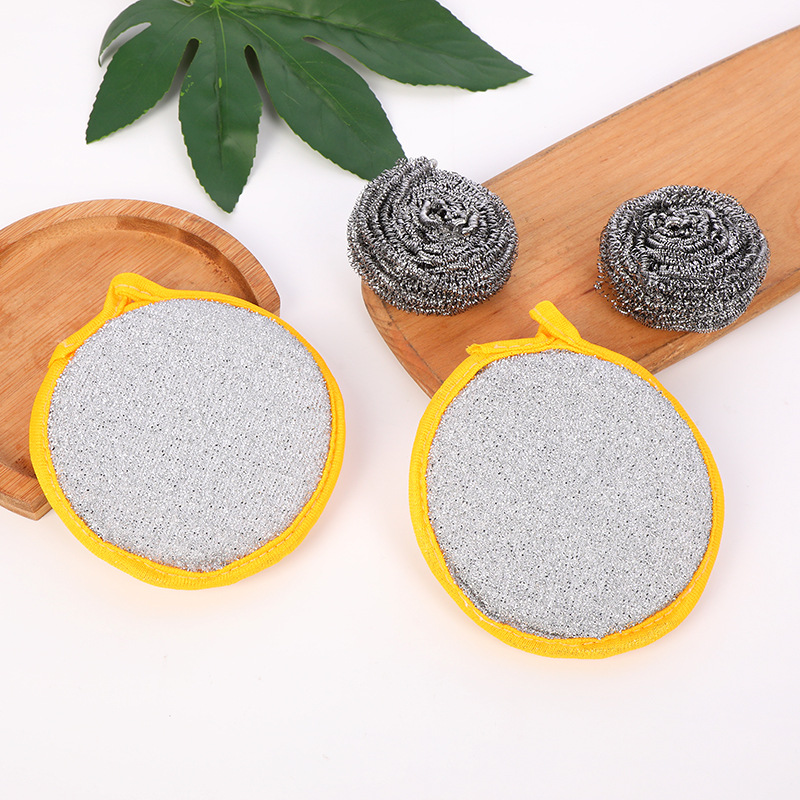 Wholesale stainless steel wire cleaning balls for scrubbing POTS and washing dishes, household kitchen wonder product sets and combinations supplied by the manufacturer details Picture