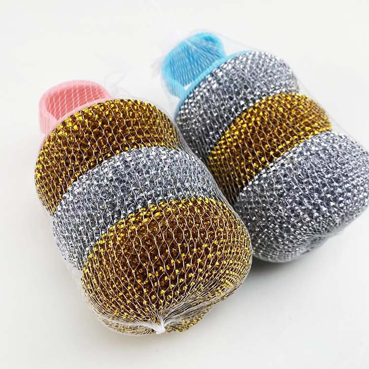 厨房清洁刷洗碗洗锅厨房日用品PET清洁球批发百货多功能刷子