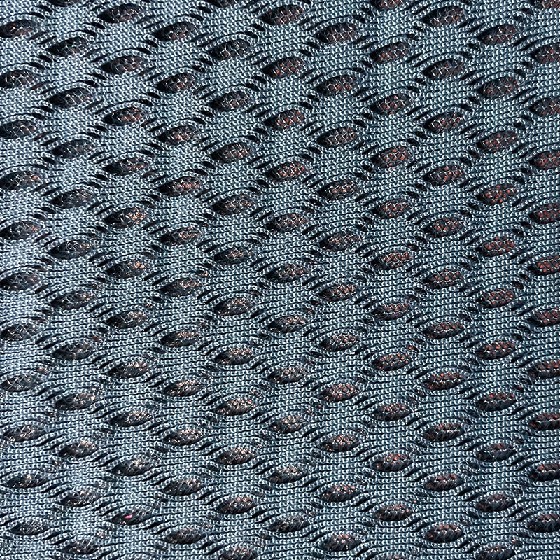 Sanmeiji polyester beautiful mesh fabric shoes, mesh fabric, elliptical thickened seat cushion mesh fabric details Picture