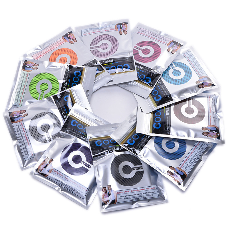 Cross-border cold-sensing towels, outdoor sweat wiping and cooling sports cold towels, cold-sensing fabric quick-drying sports ice towels wholesale Application Scenario