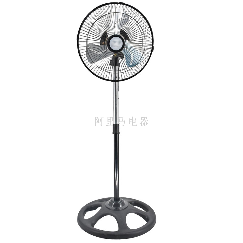 10-Inch Floor Fan Aluminum 110V220v Large Wind Household Small Fan Foreign Trade Explosion Wholesale