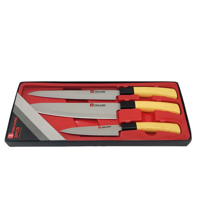 Cross-border chef's knife, meat cutting knife, household kitchen stainless steel fruit knife, household kitchen knife set, chef's knife Item Picture