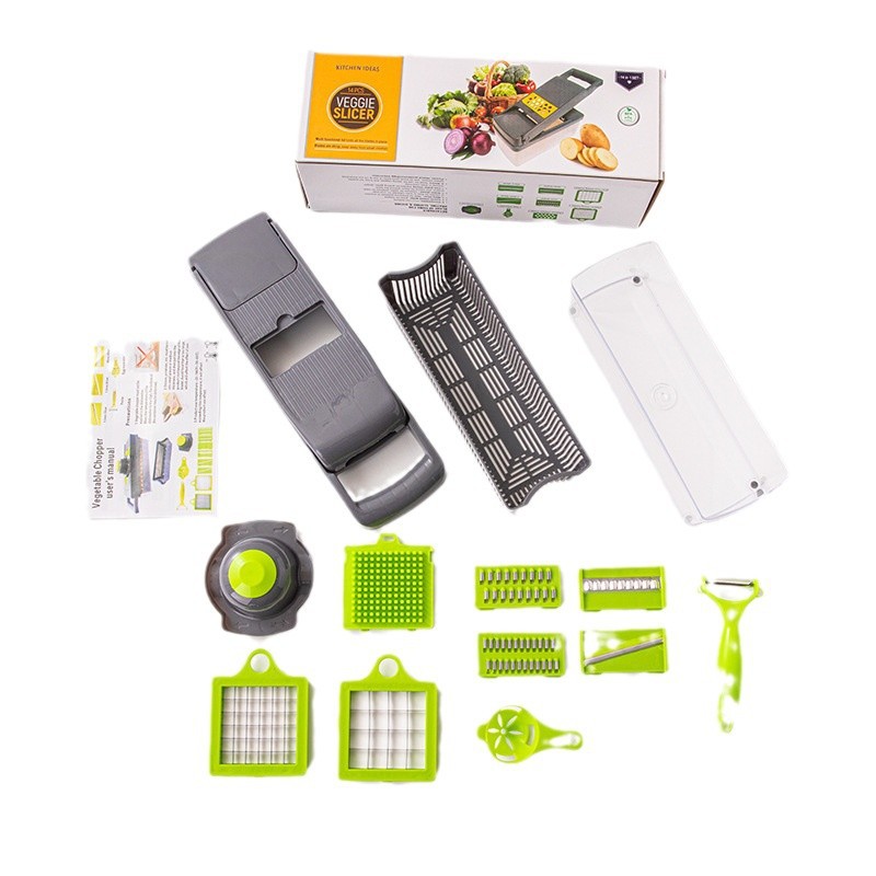 A 14-piece set of best-selling vegetable slicer, a multi-functional vegetable slicer, a potato slicer, and a multi-purpose slicer Application Scenario