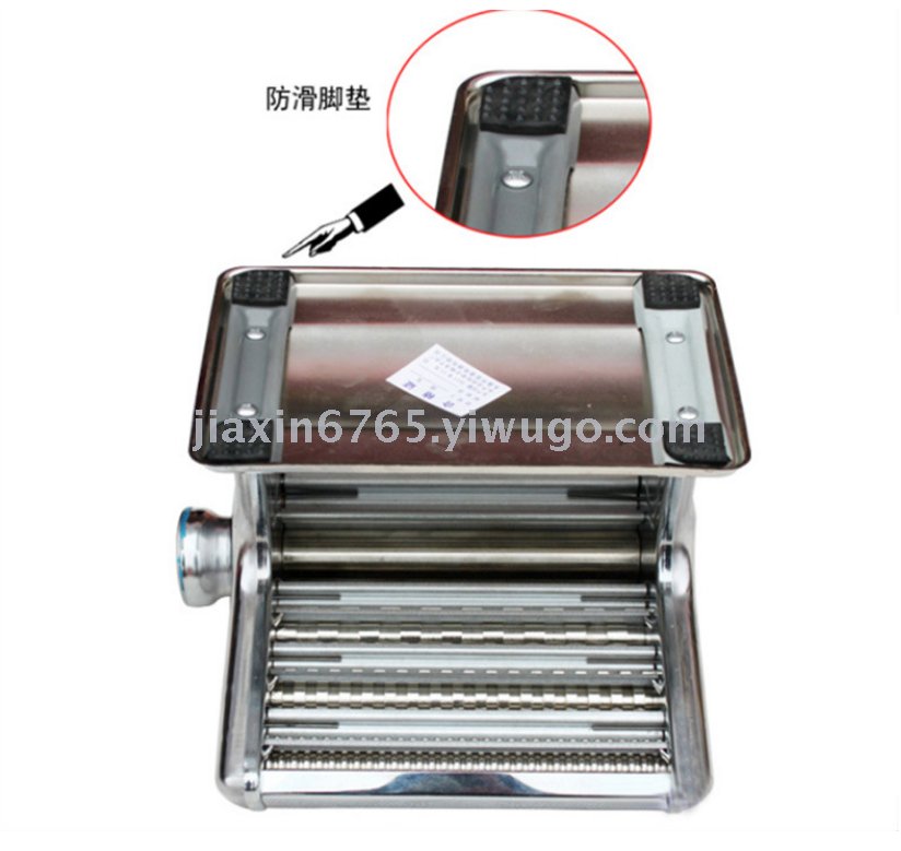 Noodle machine, three-blade noodle press, hand-cranking noodle machine, noodle press, noodle-making machine, dumpling wrapper machine