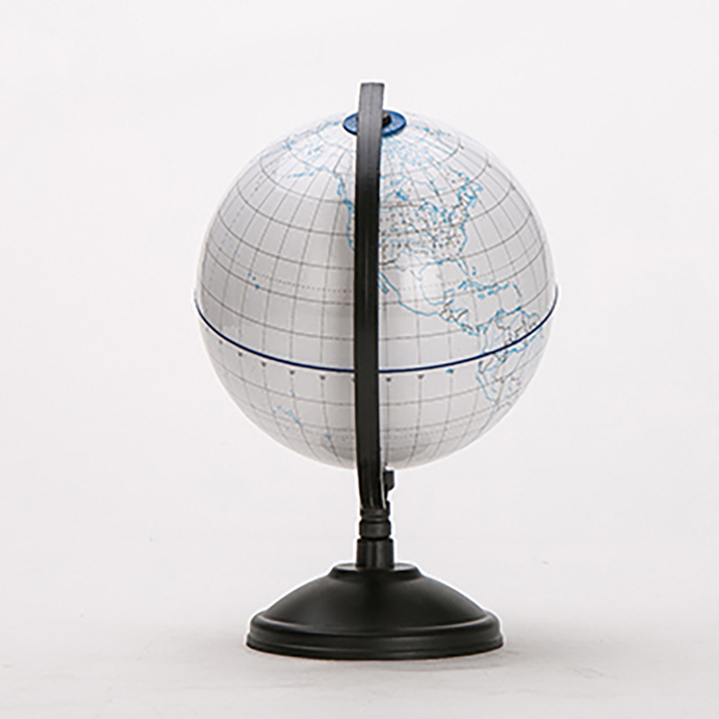 14.2cm high-definition printed globes, smart maps for primary and secondary school students, large, medium and small globe ornaments wholesale details Picture