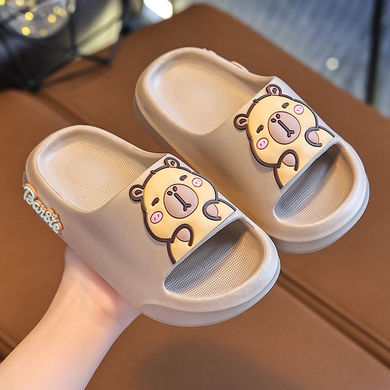 Kapibala 2025 Children's Slippers Summer Boys' Bath Anti-slip soft-soled Girls' Unicorn Indoor Cooling Slippers Item Picture